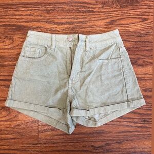 Pacsun Green Mom Short